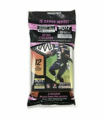 2021 Panini NFL Mosaic Cello Pack