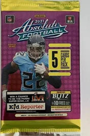 2021 Panini NFL Absolute Gravity Feed Pack